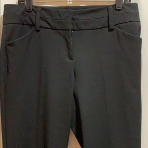 NEW YORK CO STRETCH CAREER TROUSER BLACK SZ 8